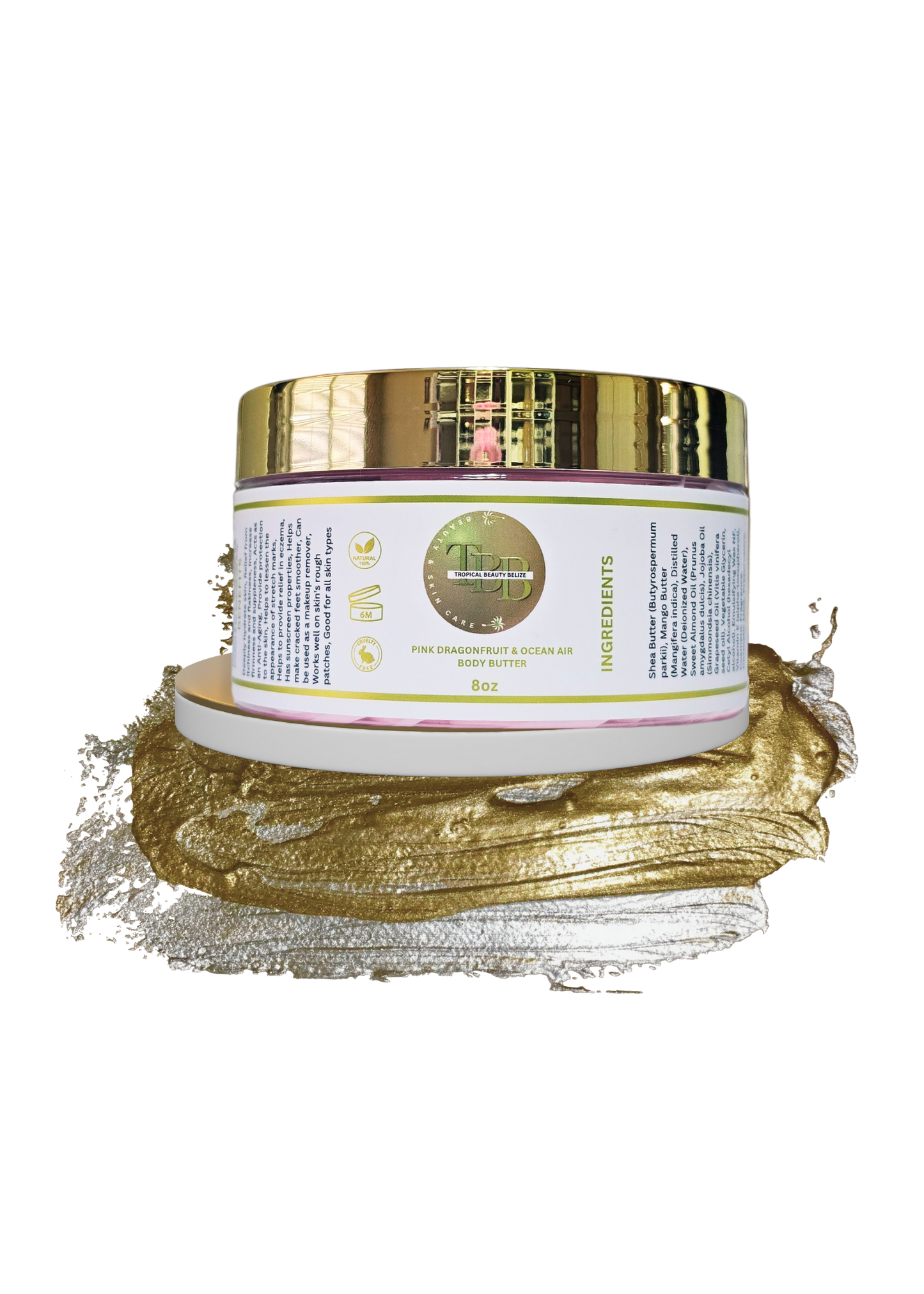 PINK DRAGONFRUIT & OCEAN AIR-Emulsified Body Butter