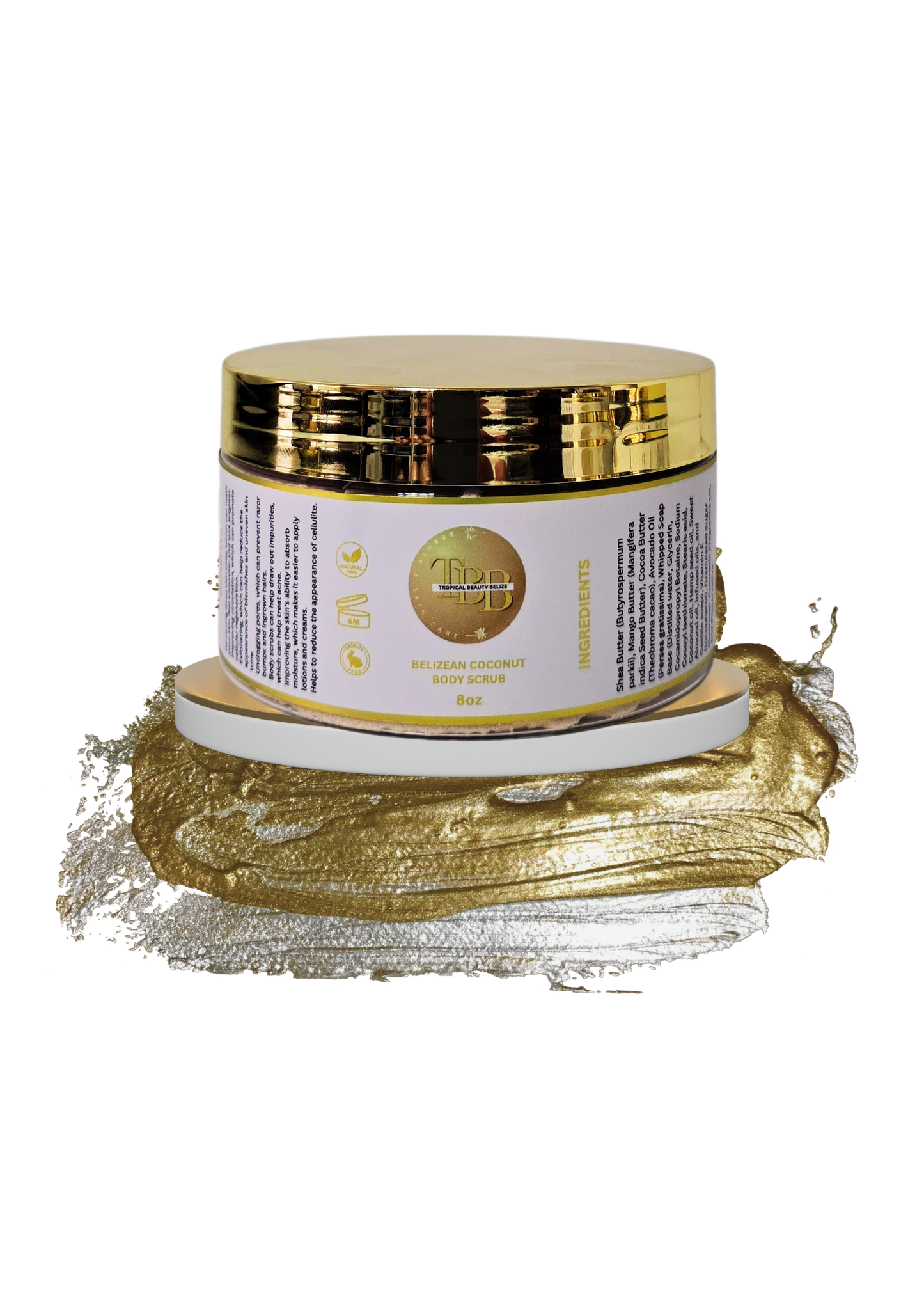 BELIZEAN COCONUT-Body Scrub