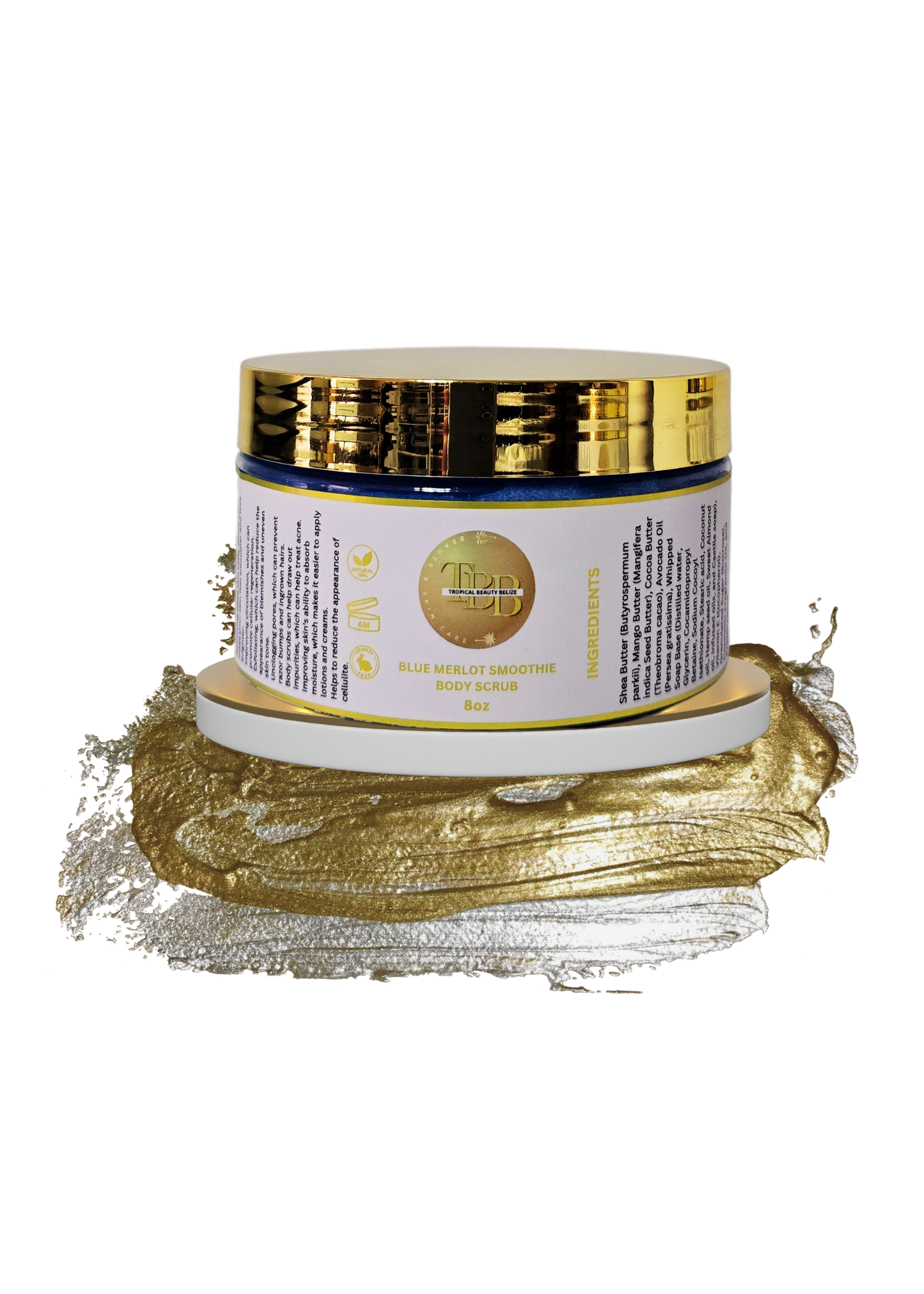 BLUE MERLOT SMOOTHIE-Body Scrub