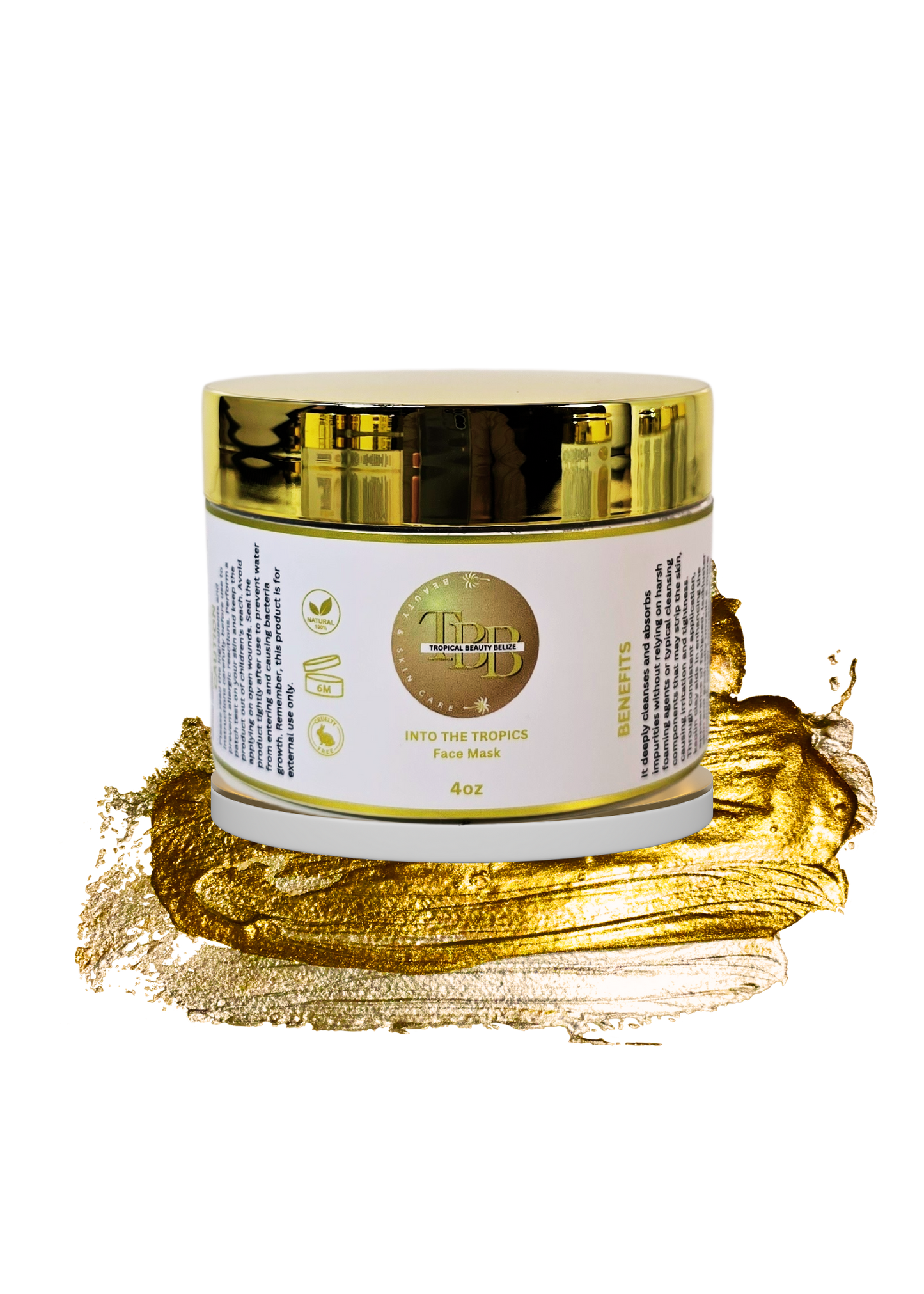 "INTO THE TROPICS"-Face Mask