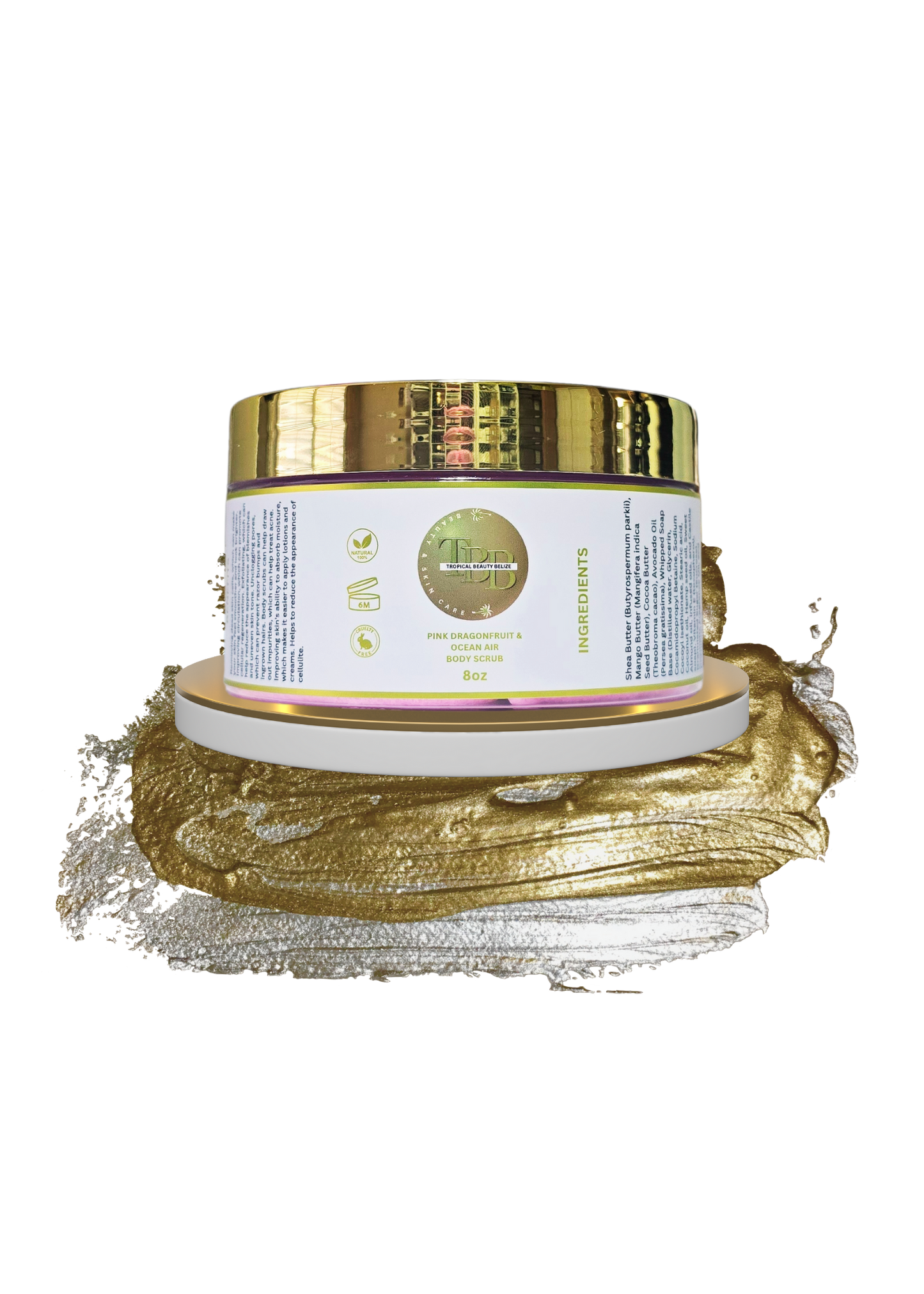 PINK DRAGONFRUIT & OCEAN AIR-Body Scrub