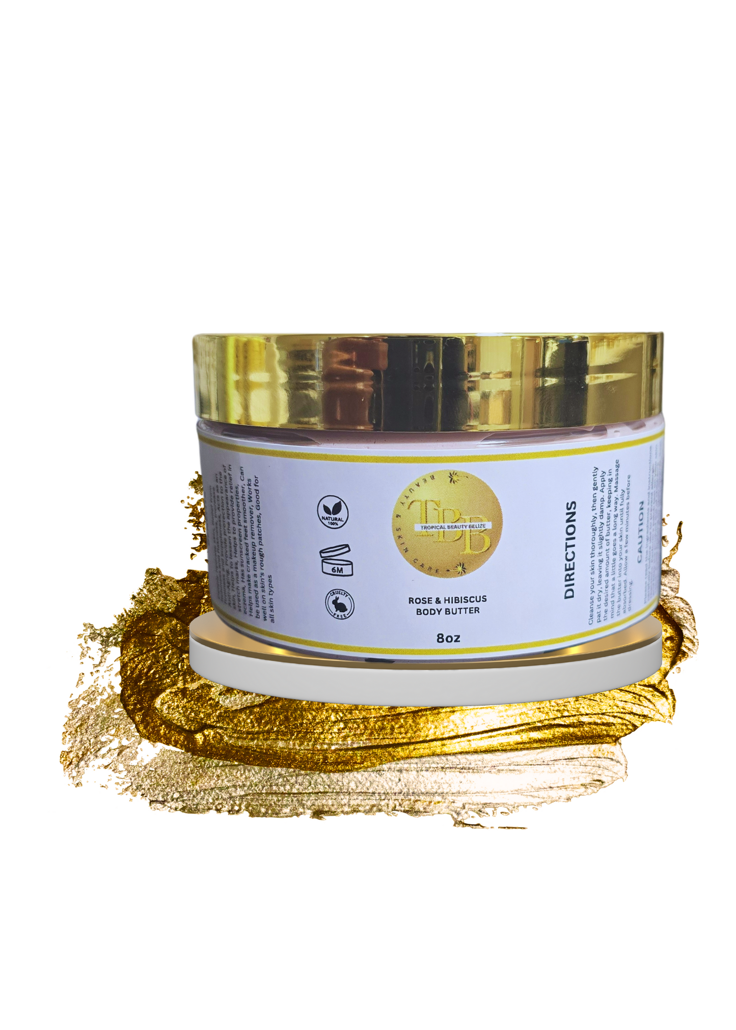 ROSE & HIBISCUS-BODY BUTTER