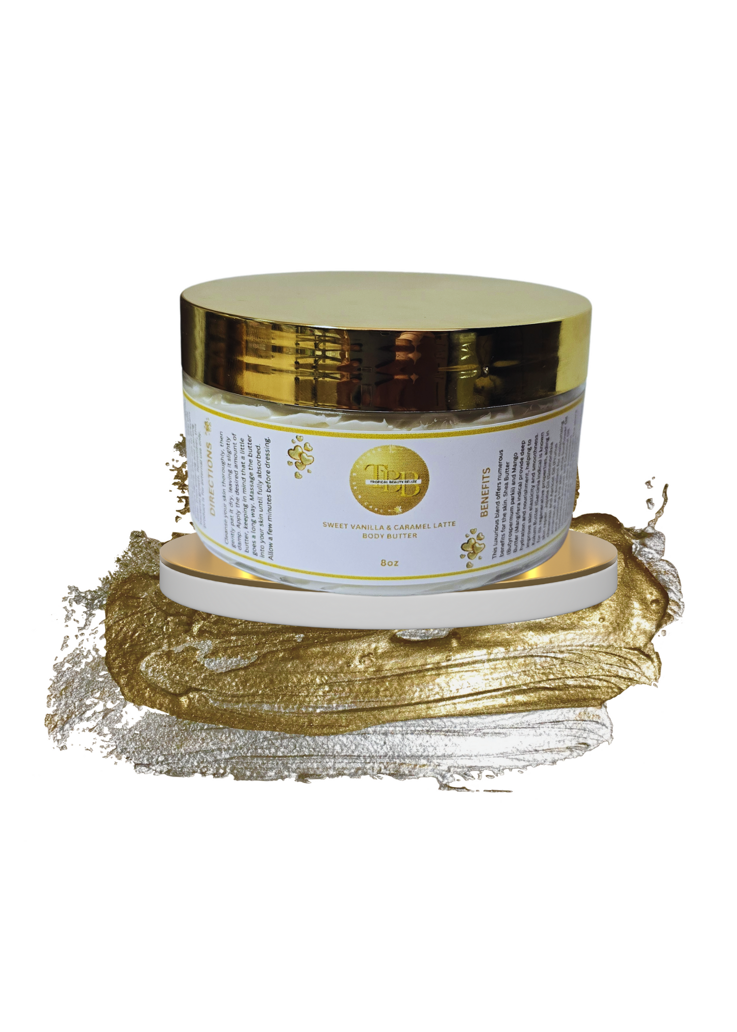 Sweet vanilla & Caramel Latte -inspired by Bianco -BODY BUTTER