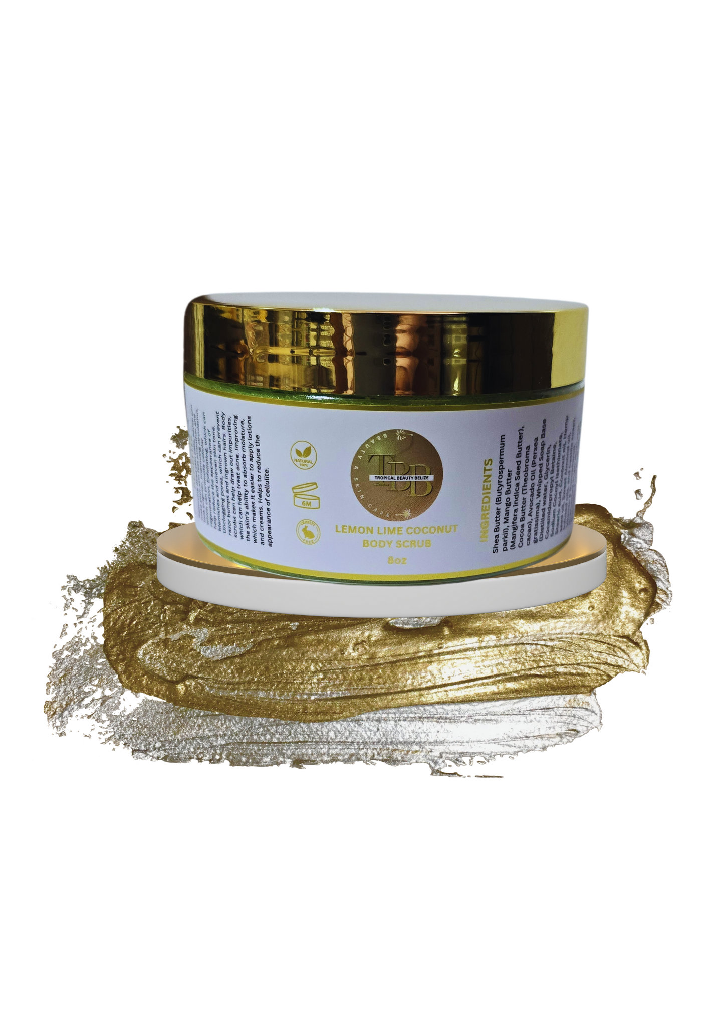 LEMON LIME COCONUT-Body Scrub