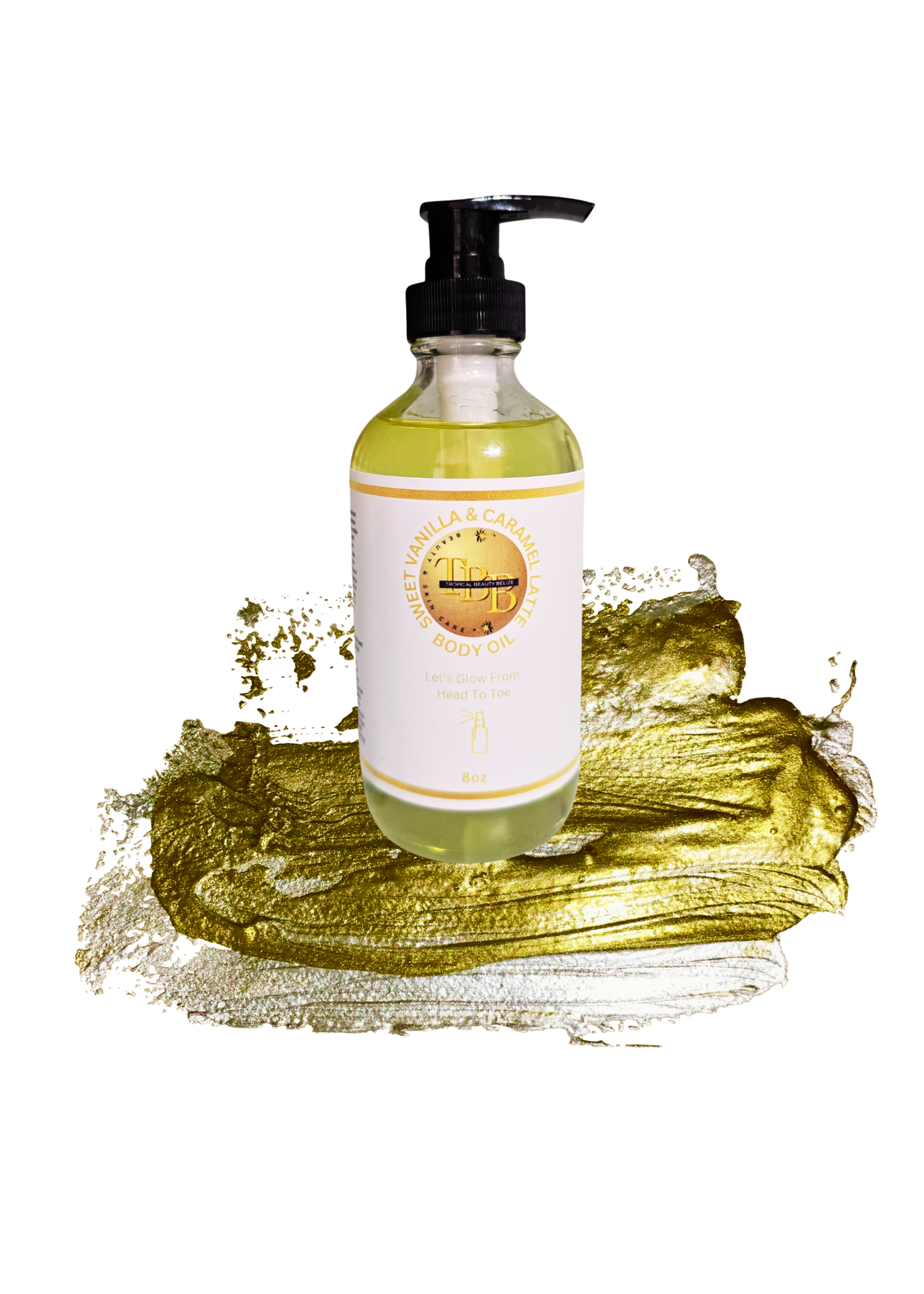 Body Oil-  SWEET VANILLA & CARAMEL LATTE