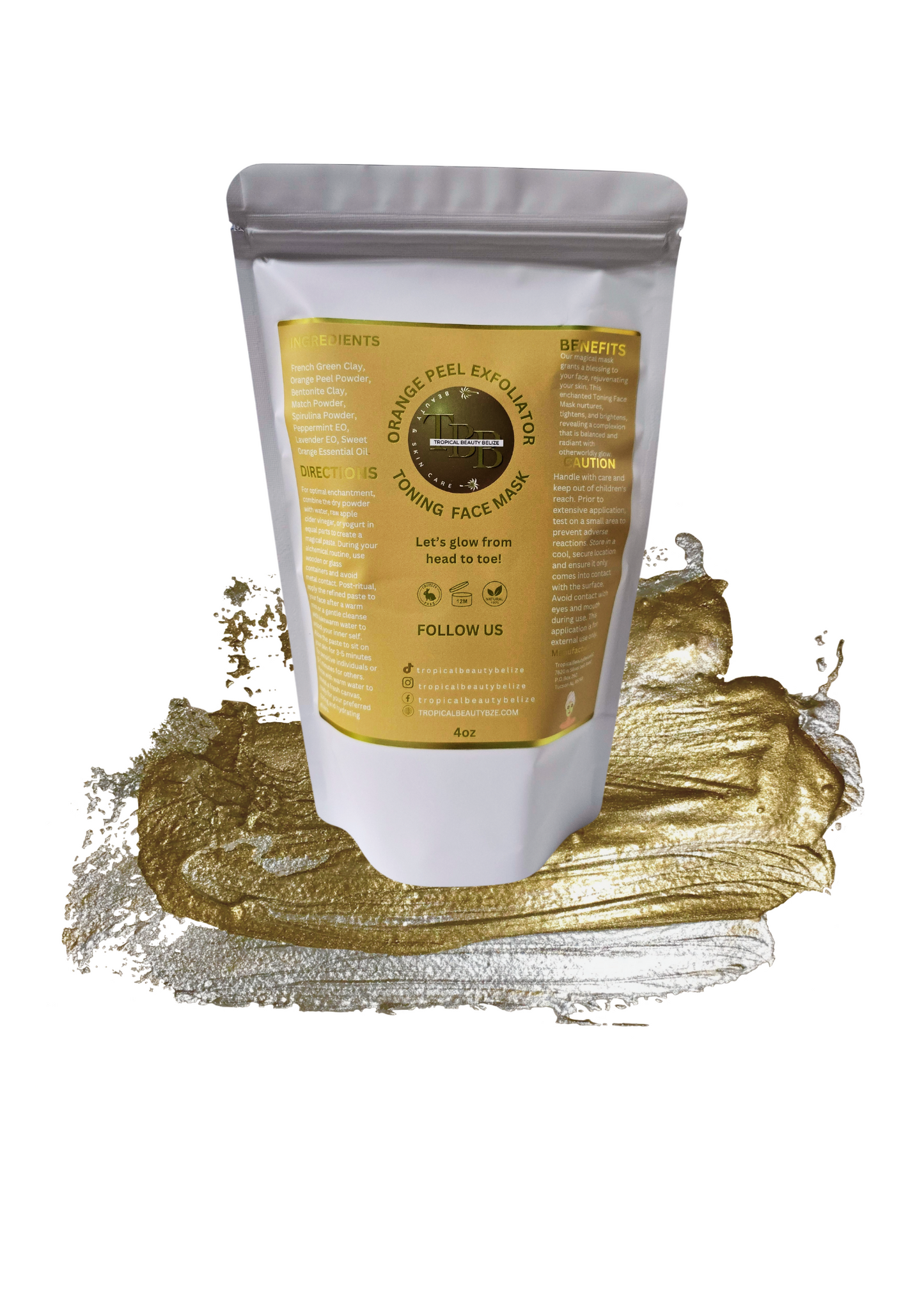ORANGE PEEL EXFOLIATOR - Face Mask (Toning)