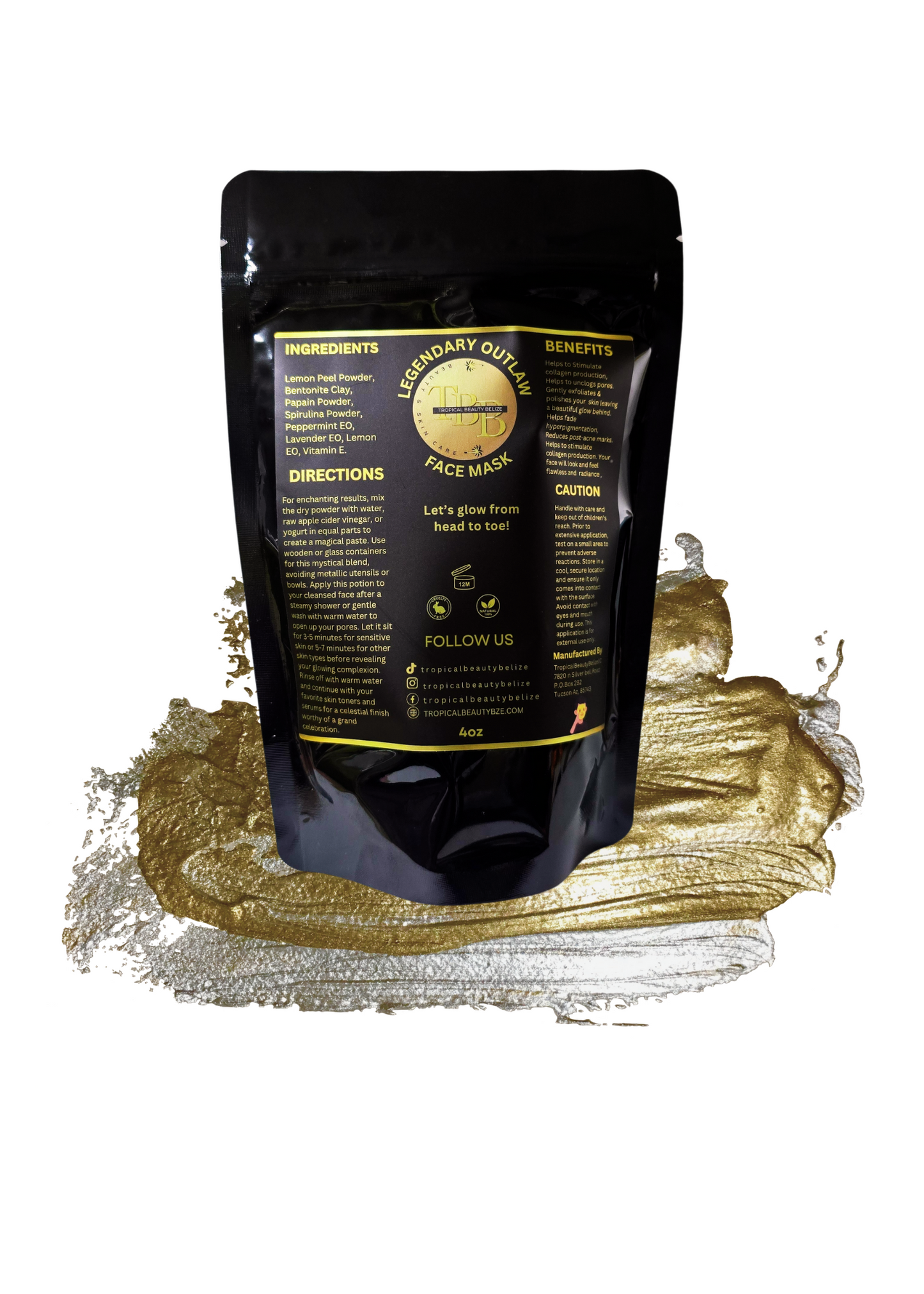 LEGENDARY OUTLAW -Face Mask for (men)