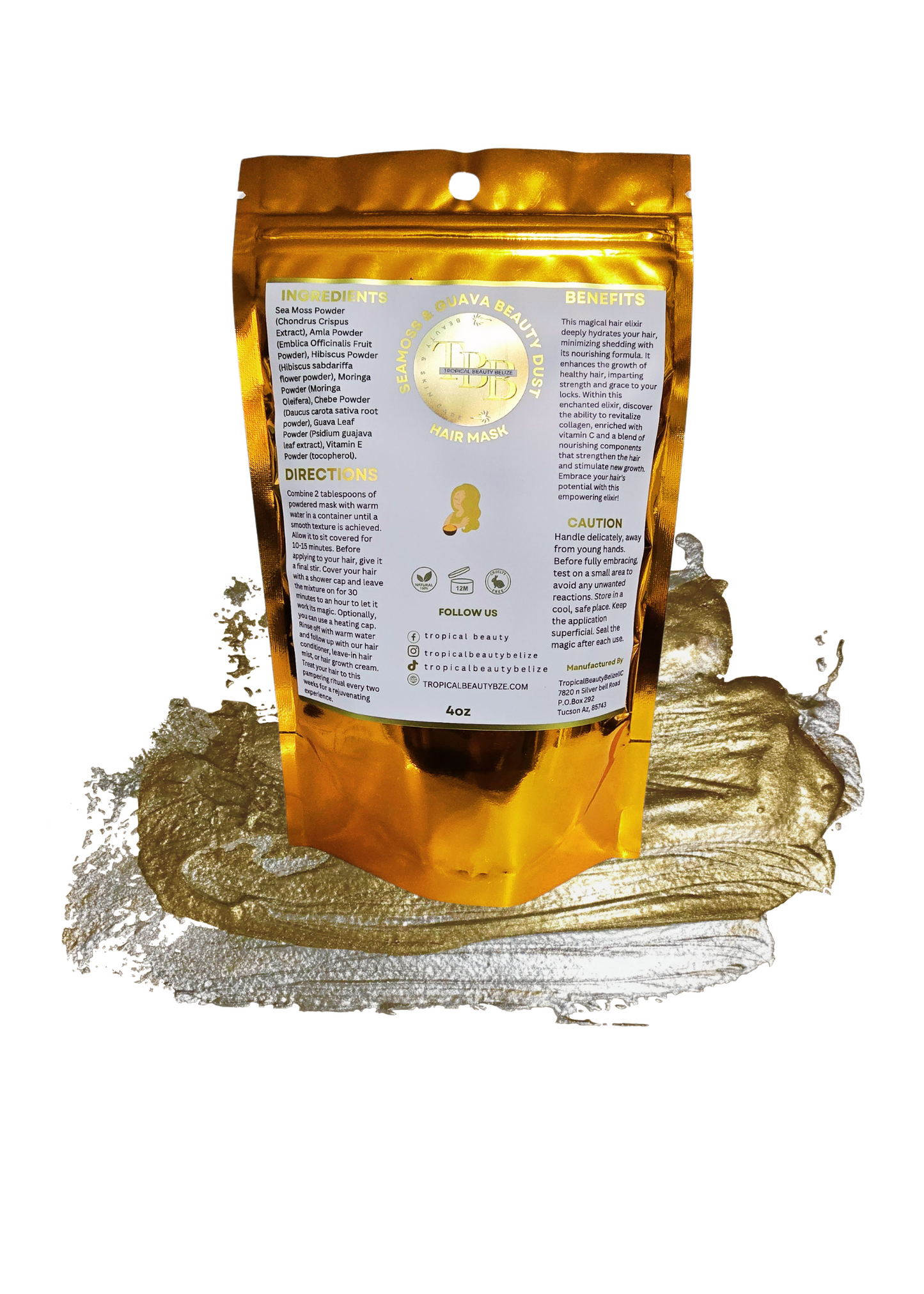 Hair Powder Mask - SEAMOSS & GUAVA