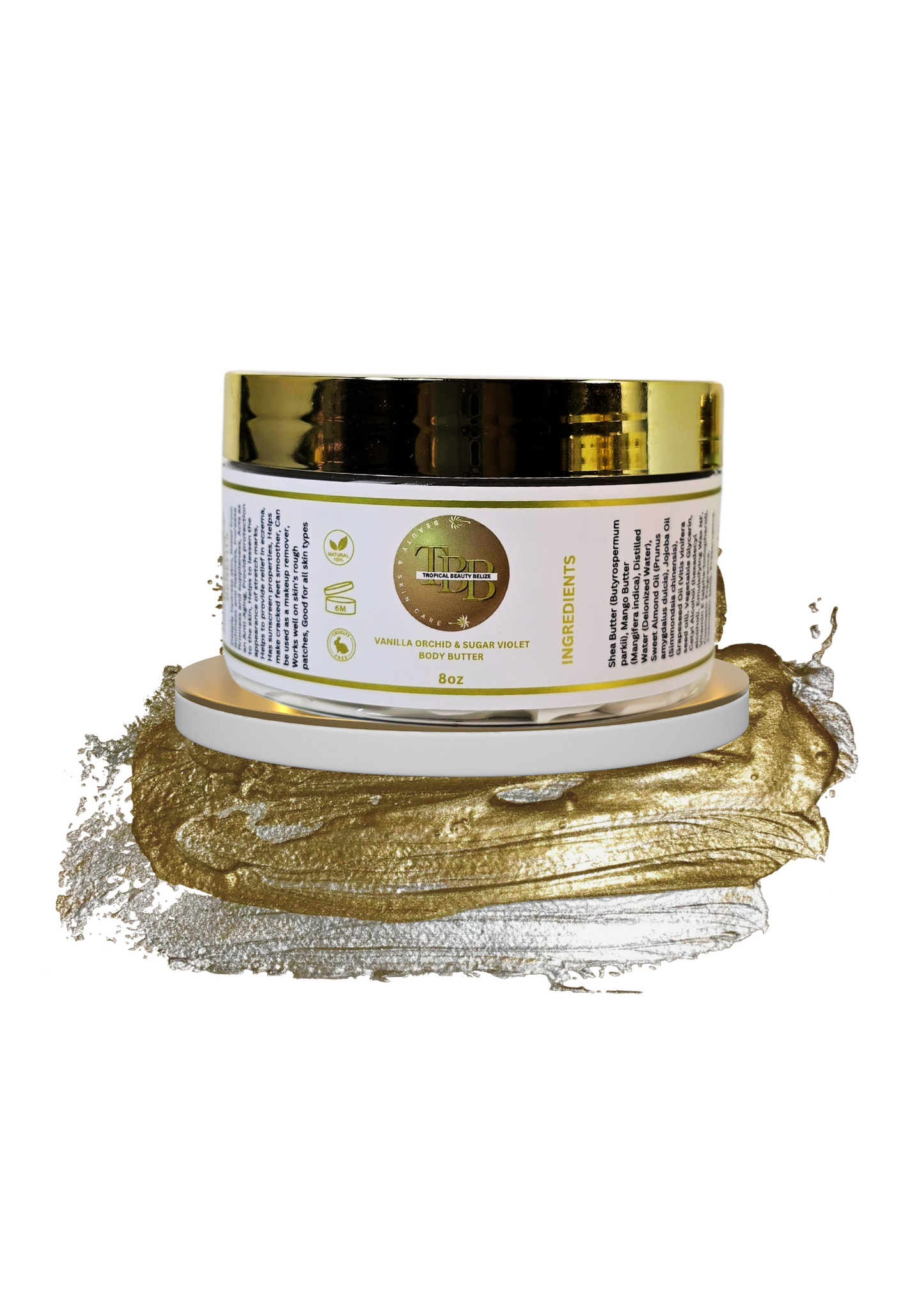 VANILLA ORCHID & SUGAR VIOLET-Emulsified Body Butter