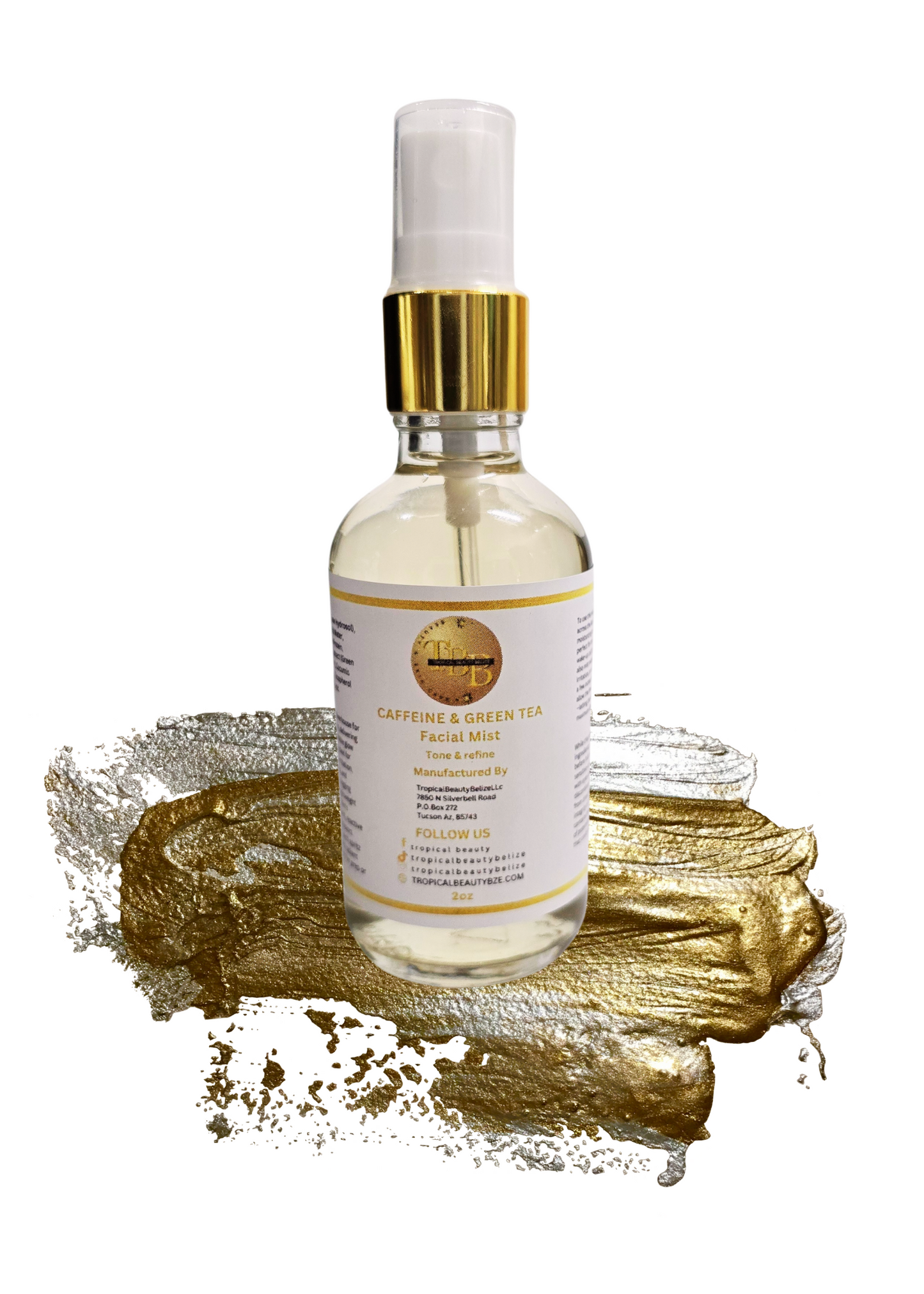 Face Mist-CAFFEINE & GREEN TEA