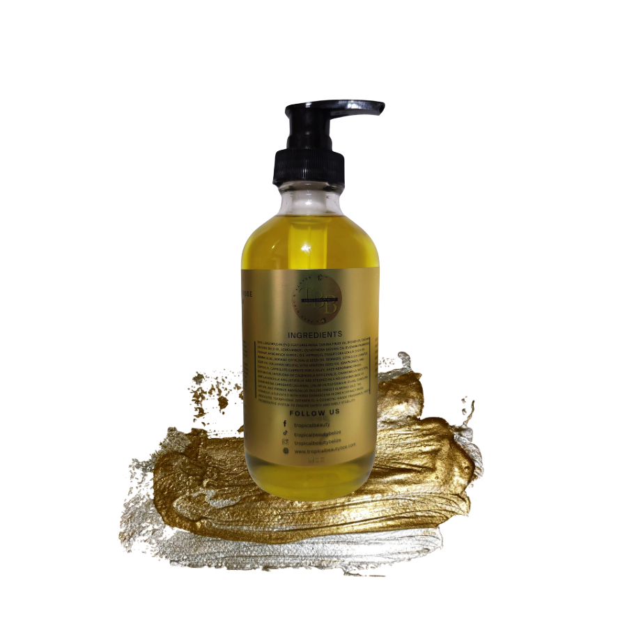 Body Oil-  SWEET VANILLA & CARAMEL LATTE