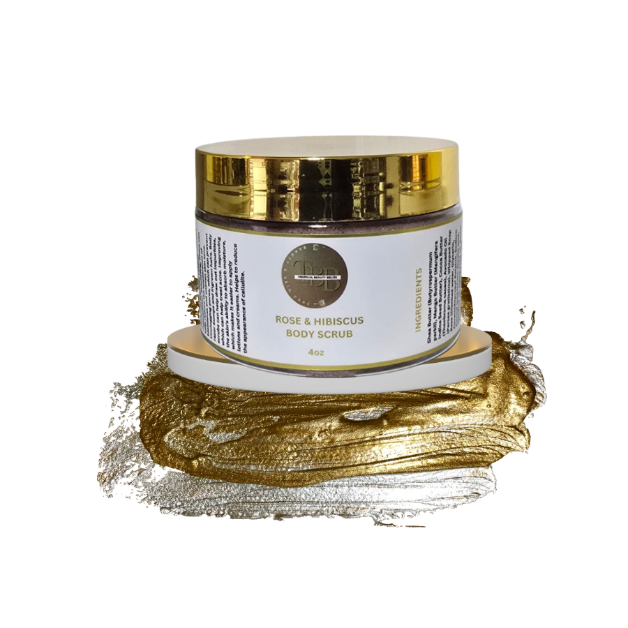 EMULSIFIED  BODY BUTTER-ROSE & HIBISCUS