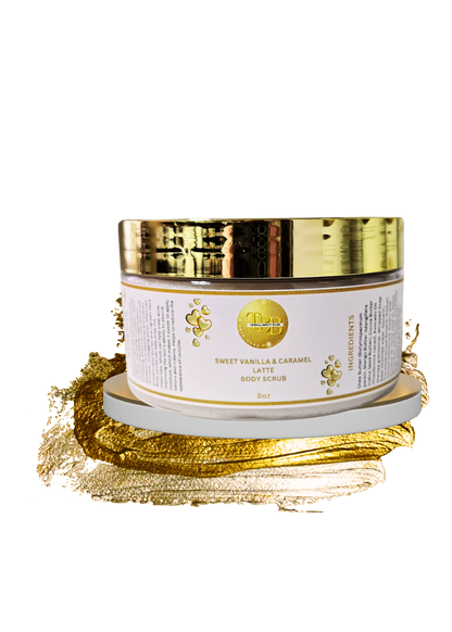 Body Scrub- SWEET VANILLA & CARAMEL LATTE