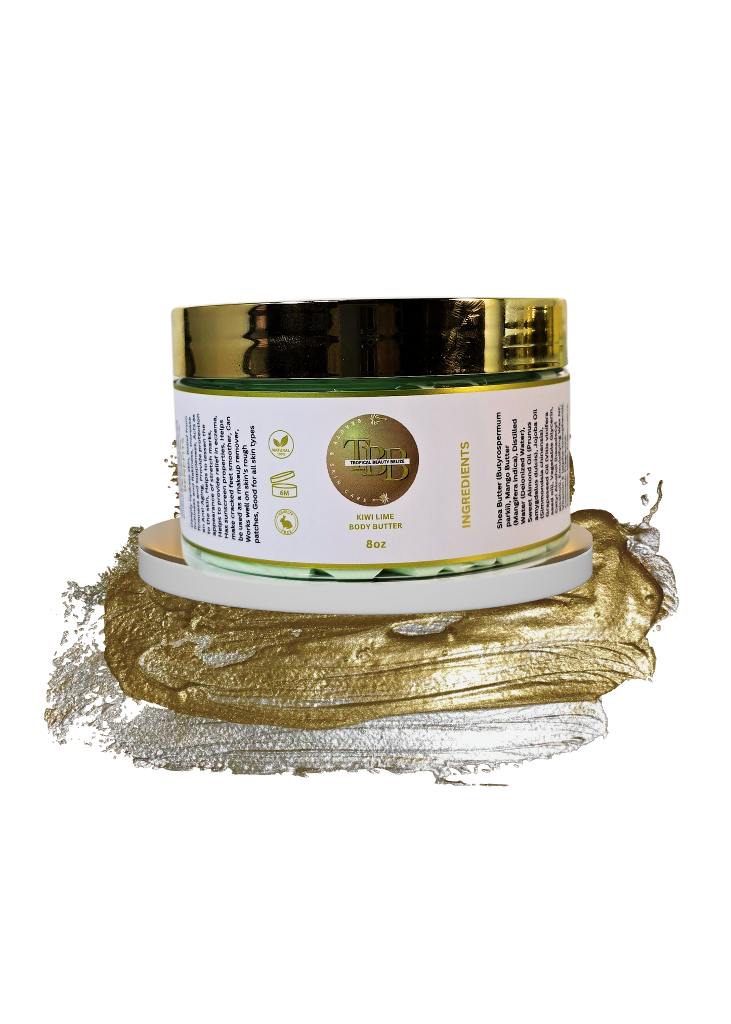 Emulsified Body Butter-KIWI LIME